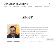 Tablet Screenshot of jonathanblakefine.com